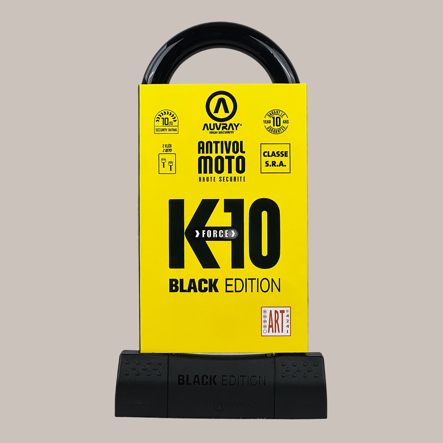 Antivol U Auvray K10 Black Edition
