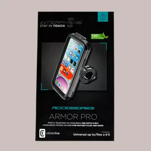 La boite du support de téléphone Interphone Armor Pro