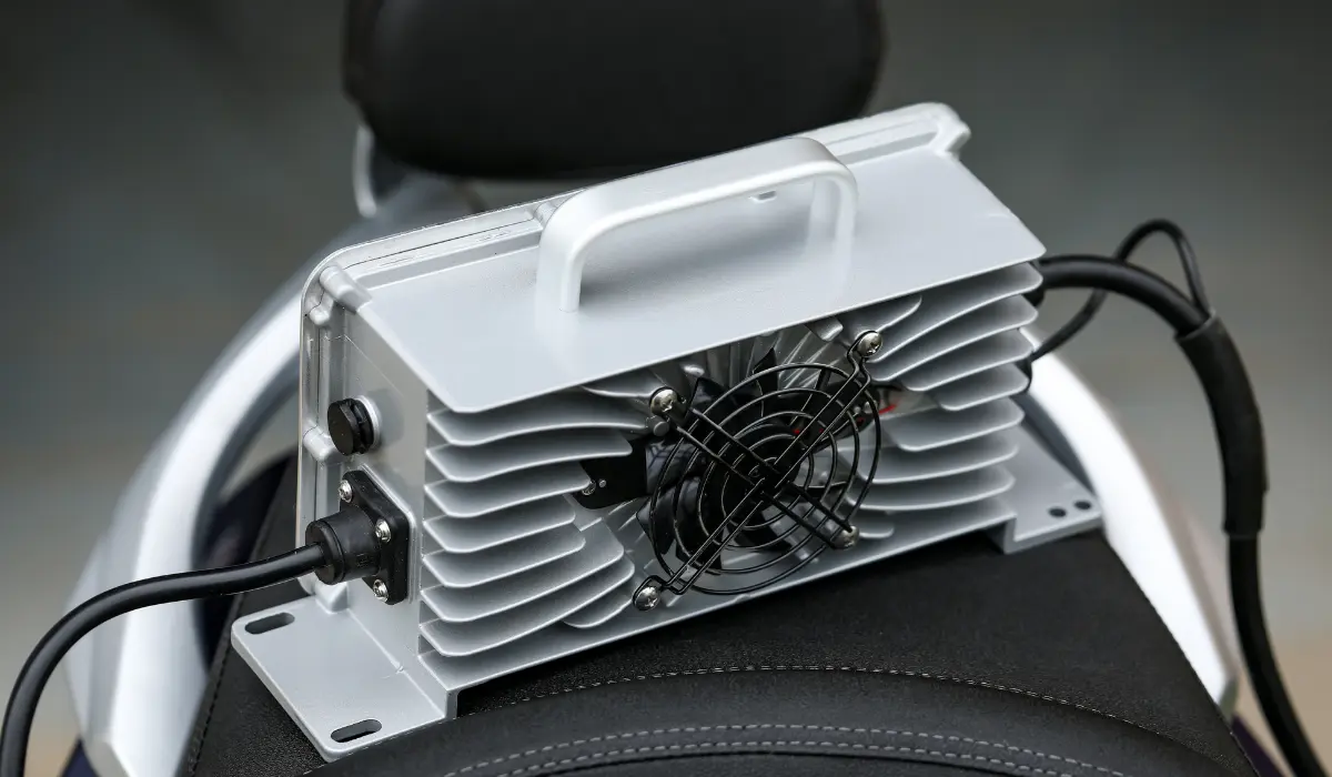 recharge en immeuble à l'aide du chargeur du frison 3R