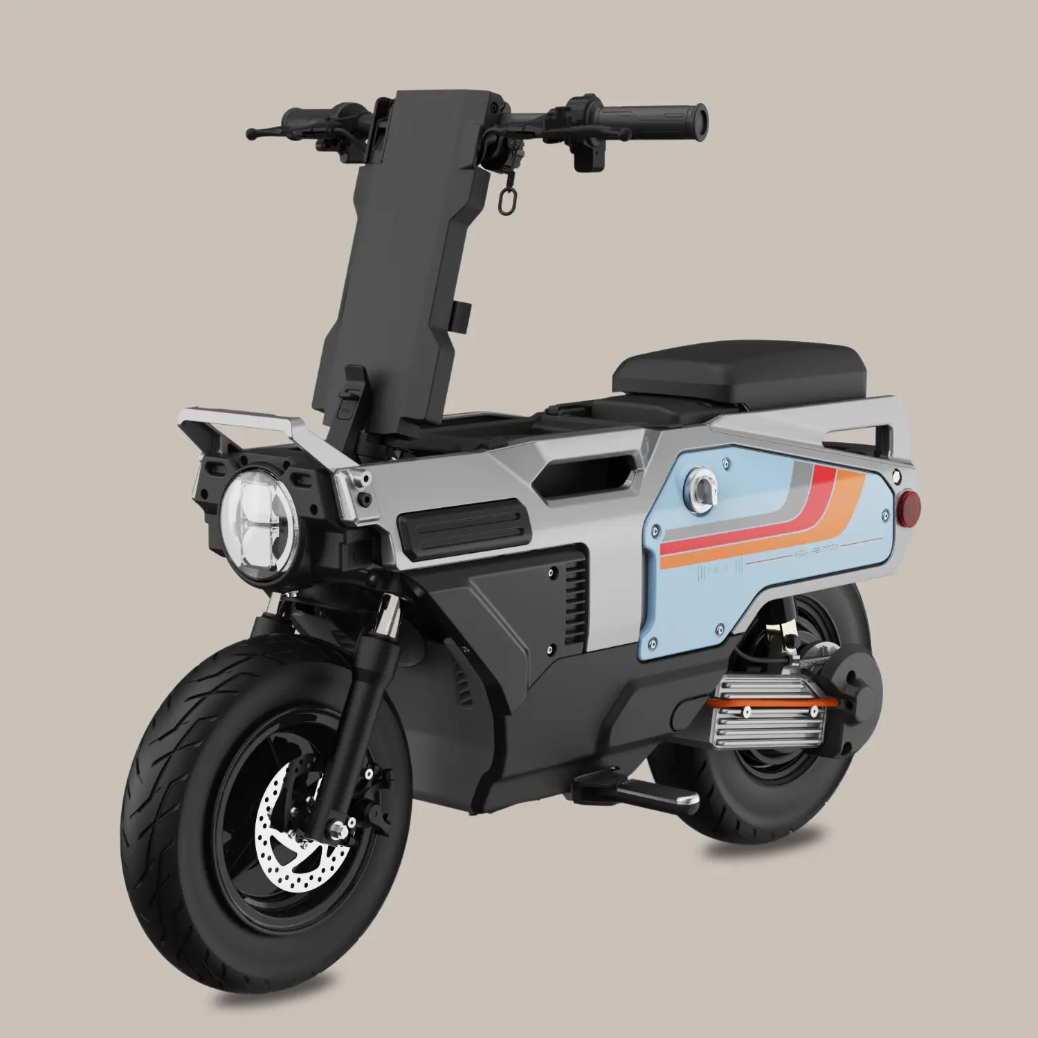 Felo M1 bleu trois quart face gauche