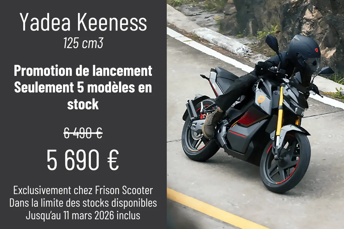 promo lancement yadea keeness